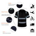 Camisetas de seguridad reflectantes de trabajo de alta visibilidad ANSI